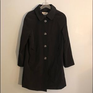 FOG by London Fog Black Rain Coat